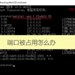 80端口被占用怎么辦（netstat -ano | findstr 80）來解決